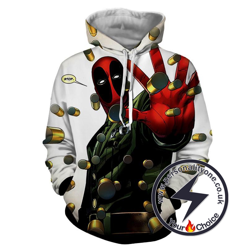 Deadpool - Deadpool 3D - Hoodies